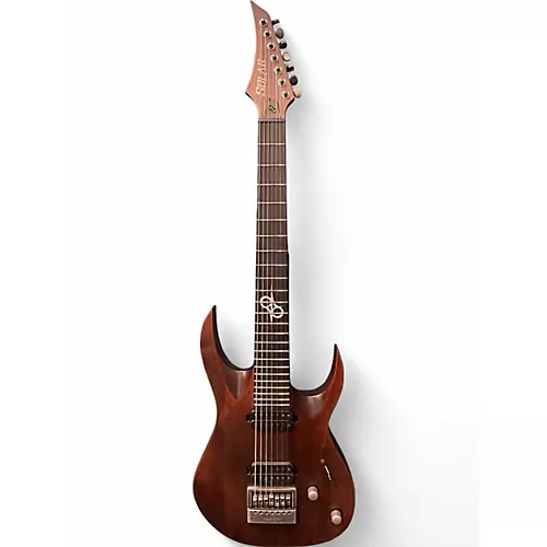 Used 2020 Solar Guitars A1.7D LTD Walnut Solid Body Electric Guitar Walnut