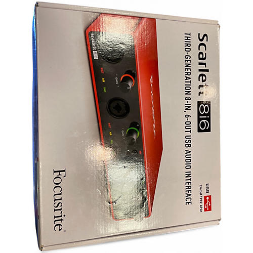 Used Focusrite Scarlett 8i6 Gen 3 Audio Interface