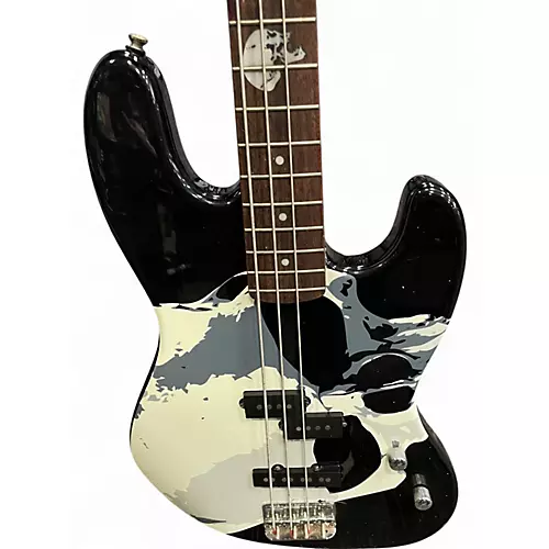 Used Squier FRANK BELLO Camo Electric Bass Guitar Camo