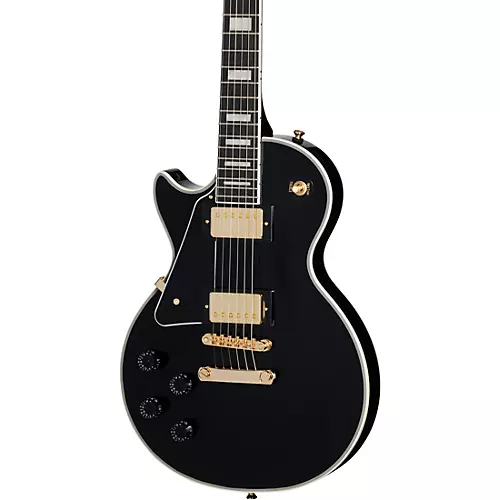 Epiphone Les Paul Custom Left-Handed Electric Guitar Ebony