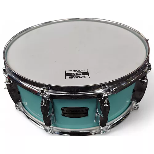 Used Yamaha 5.5X14 RBS1455 Seafoam Green Drum Seafoam Green 10