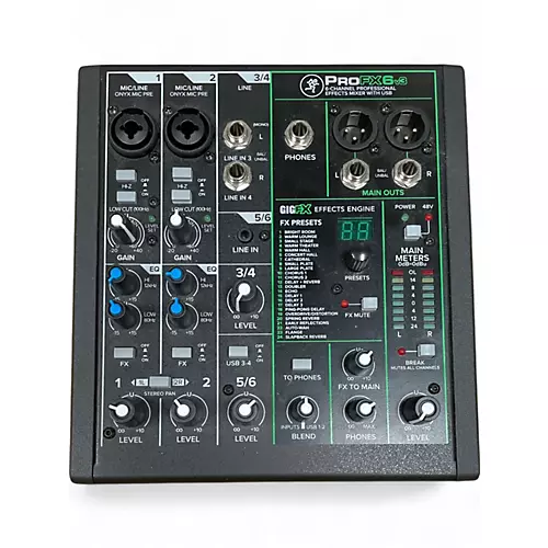 Used Mackie Pro FC 6v3 Unpowered Mixer