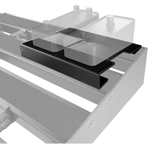 D'Addario XPND Pedal Riser Dual Width Black
