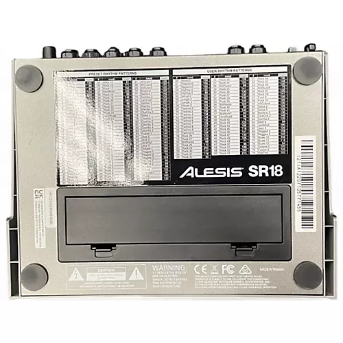 Used Alesis SR18 Drum Machine