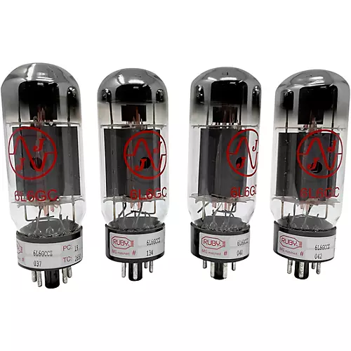 Ruby 6L6GCCZ Matched Amp Tubes Matched Pair