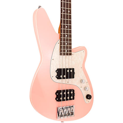 Reverend Mercalli 4 Rosewood Fingerboard Electric Bass Guitar Orchid Pink