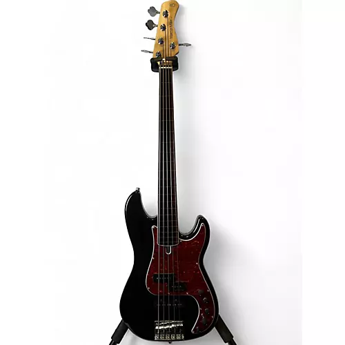 Used Sire P7 FRETLESS 5 STRING BLACK Electric Bass Guitar Black