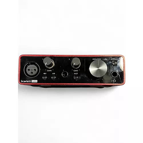 Used Focusrite Scarlett Solo Gen 3 Audio Interface