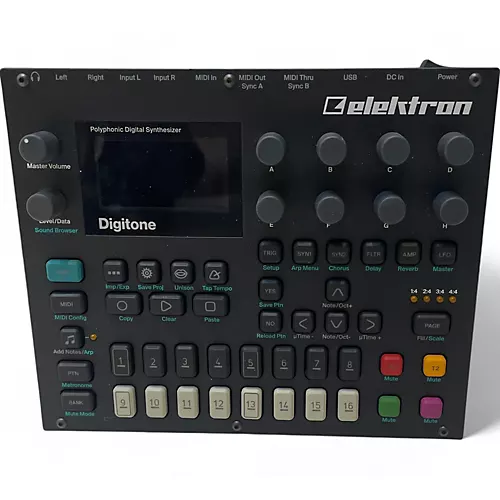 Used Elektron DIGITONE Drum Machine