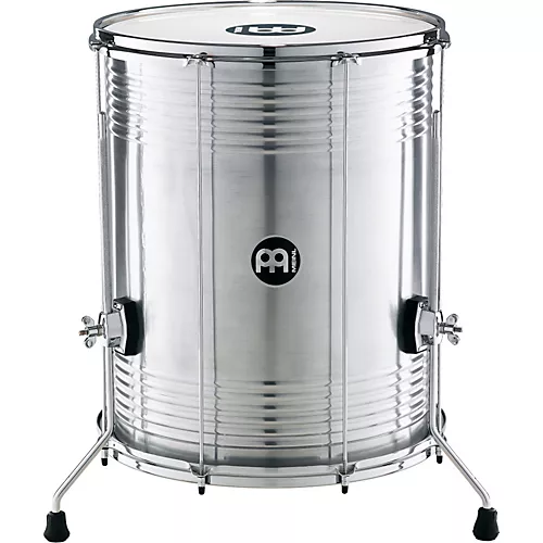 MEINL Aluminum Surdo With Legs Silver 18 In X 22 In