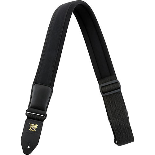 Ernie Ball Ultimate Neoprene Comfort Guitar Strap Black 2 in.