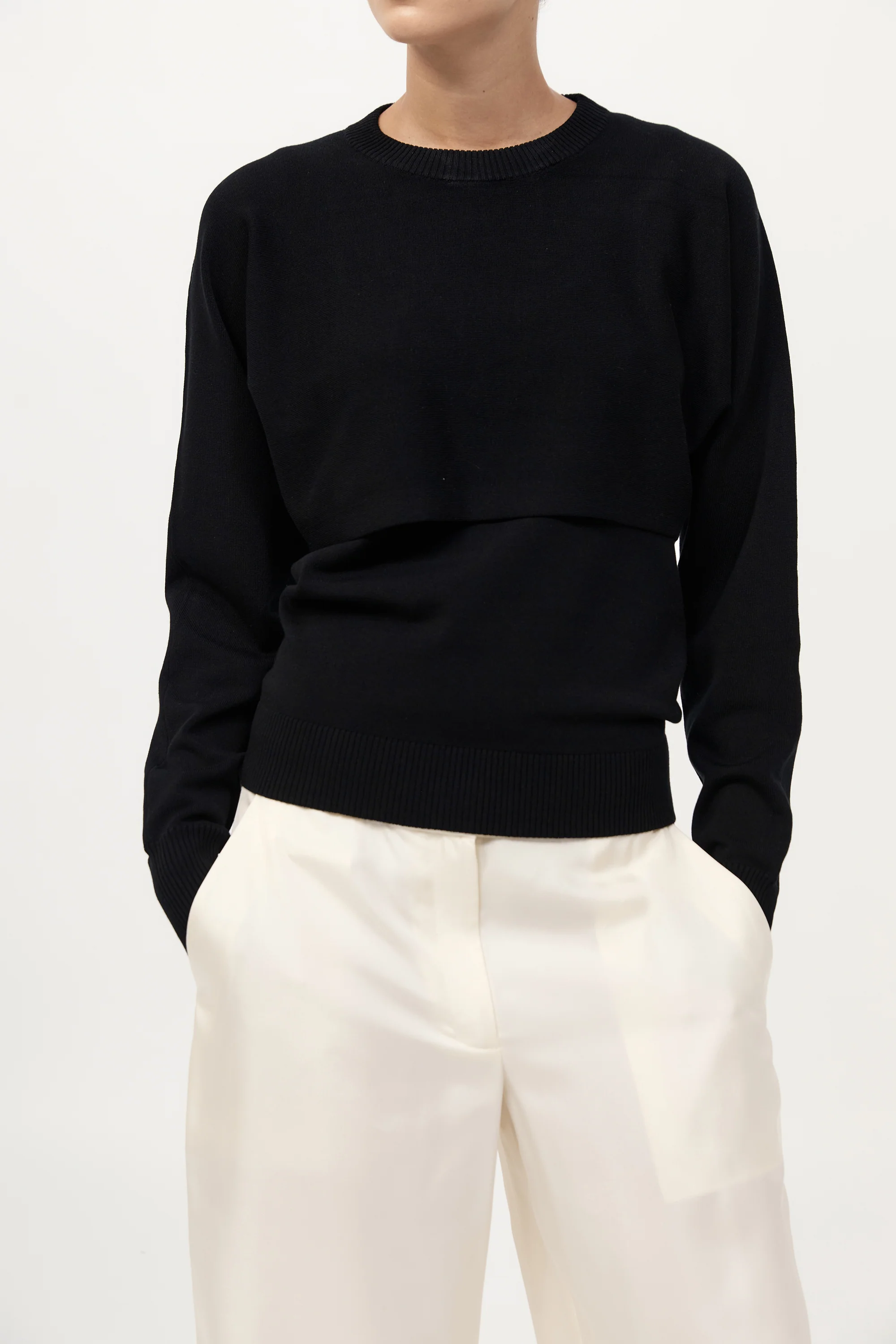 Two Piece Jumper - Black