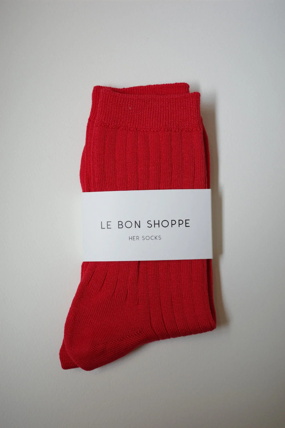 Her Socks by Le Bon Shoppe - Classic Red