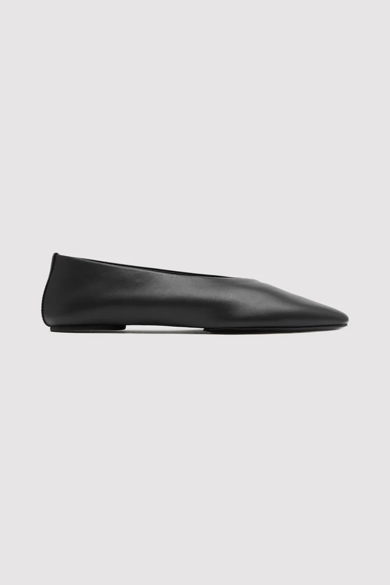 Soft Glove Ballet Flat - Black