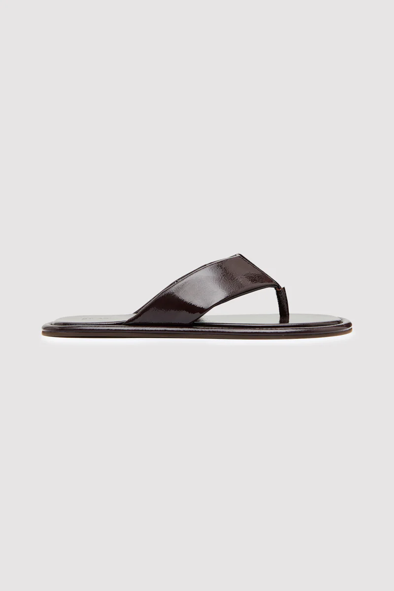 Soft Thong Slide - Patent Port