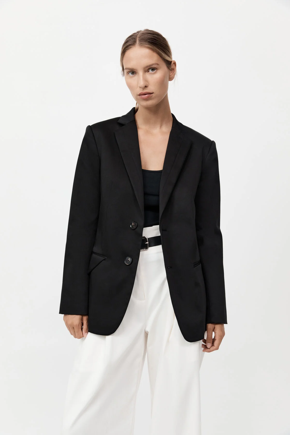 Origami Pocket Blazer - Black