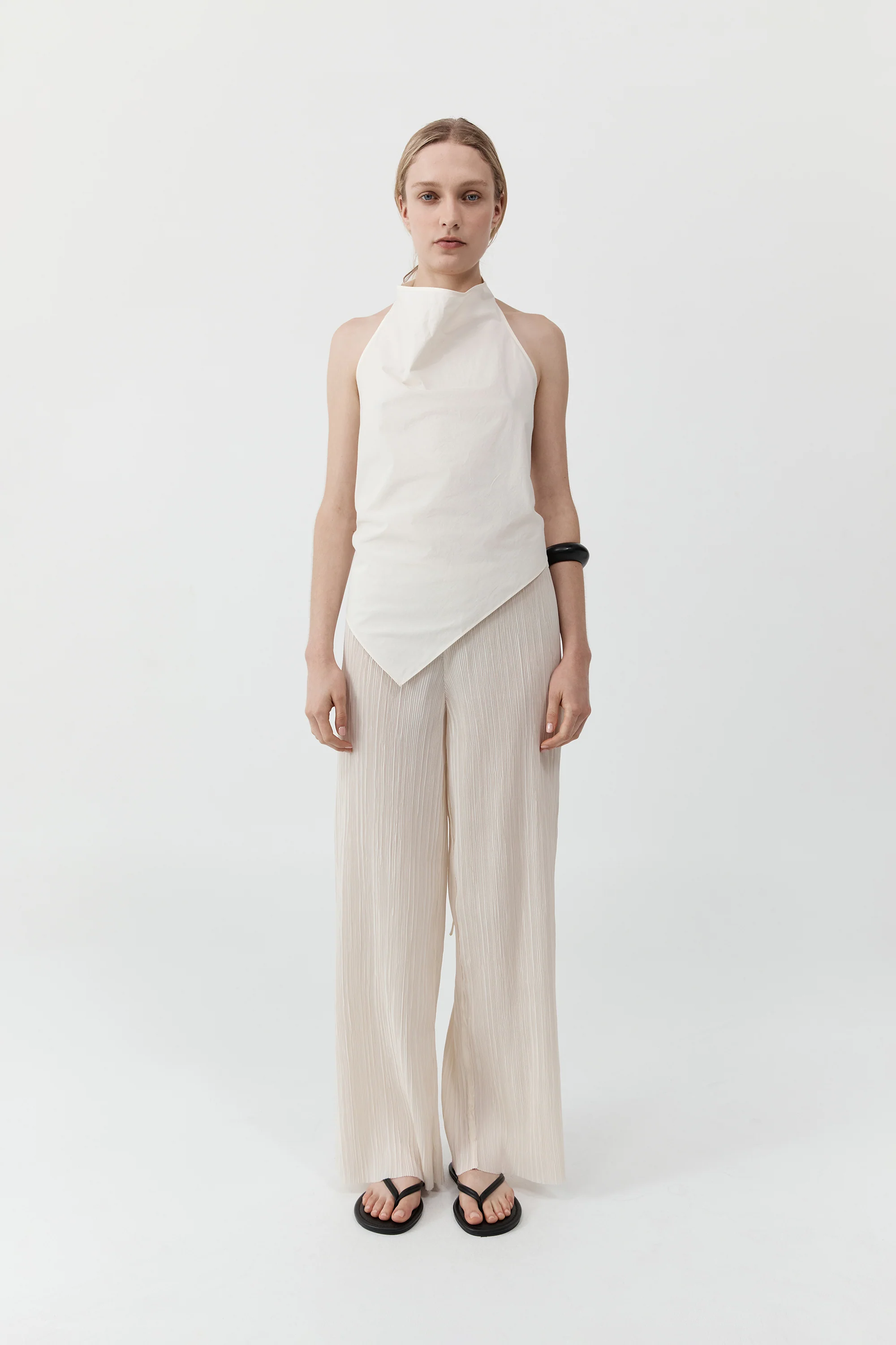 Cotton Tie Top - Birch