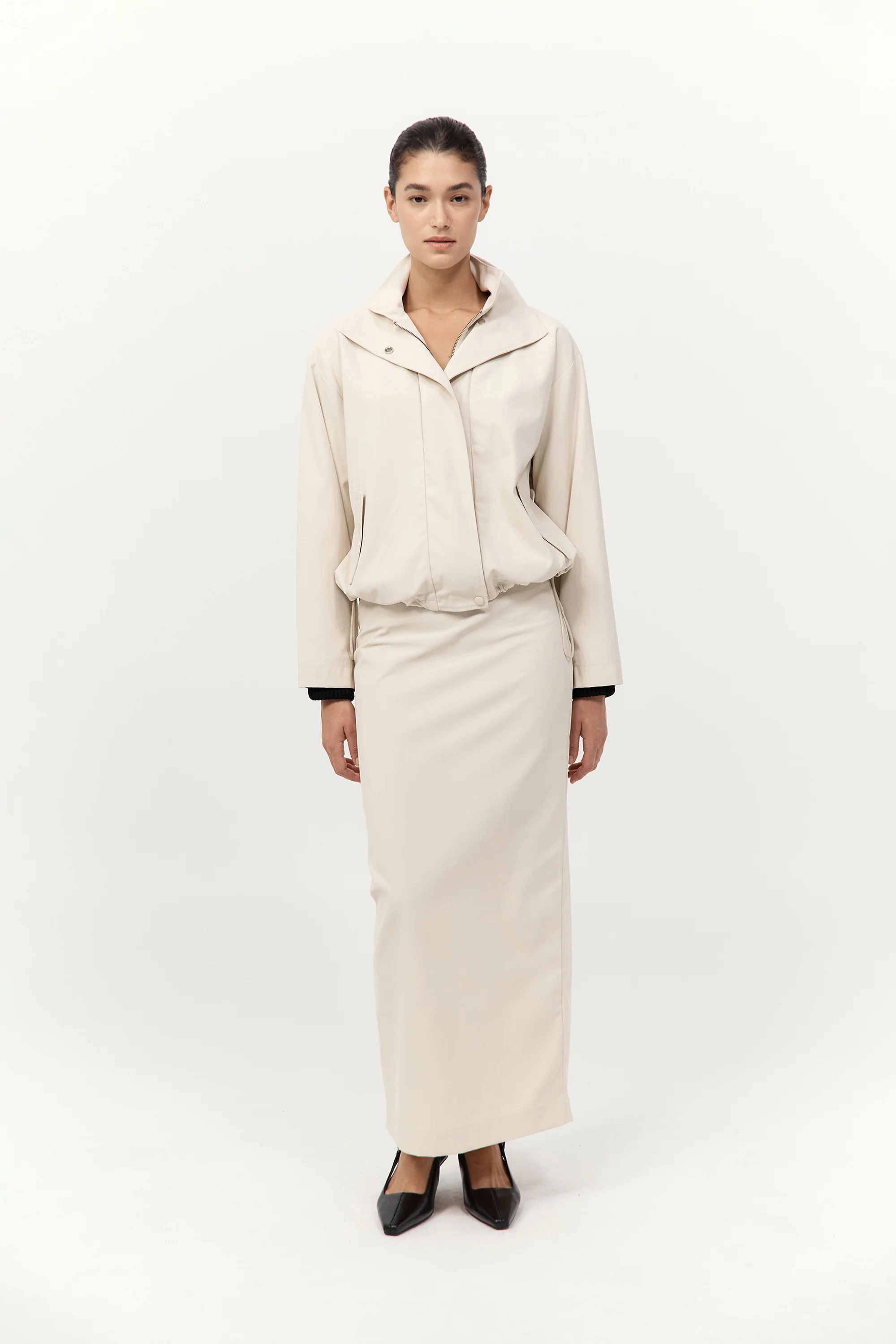 Flight Jacket - Putty