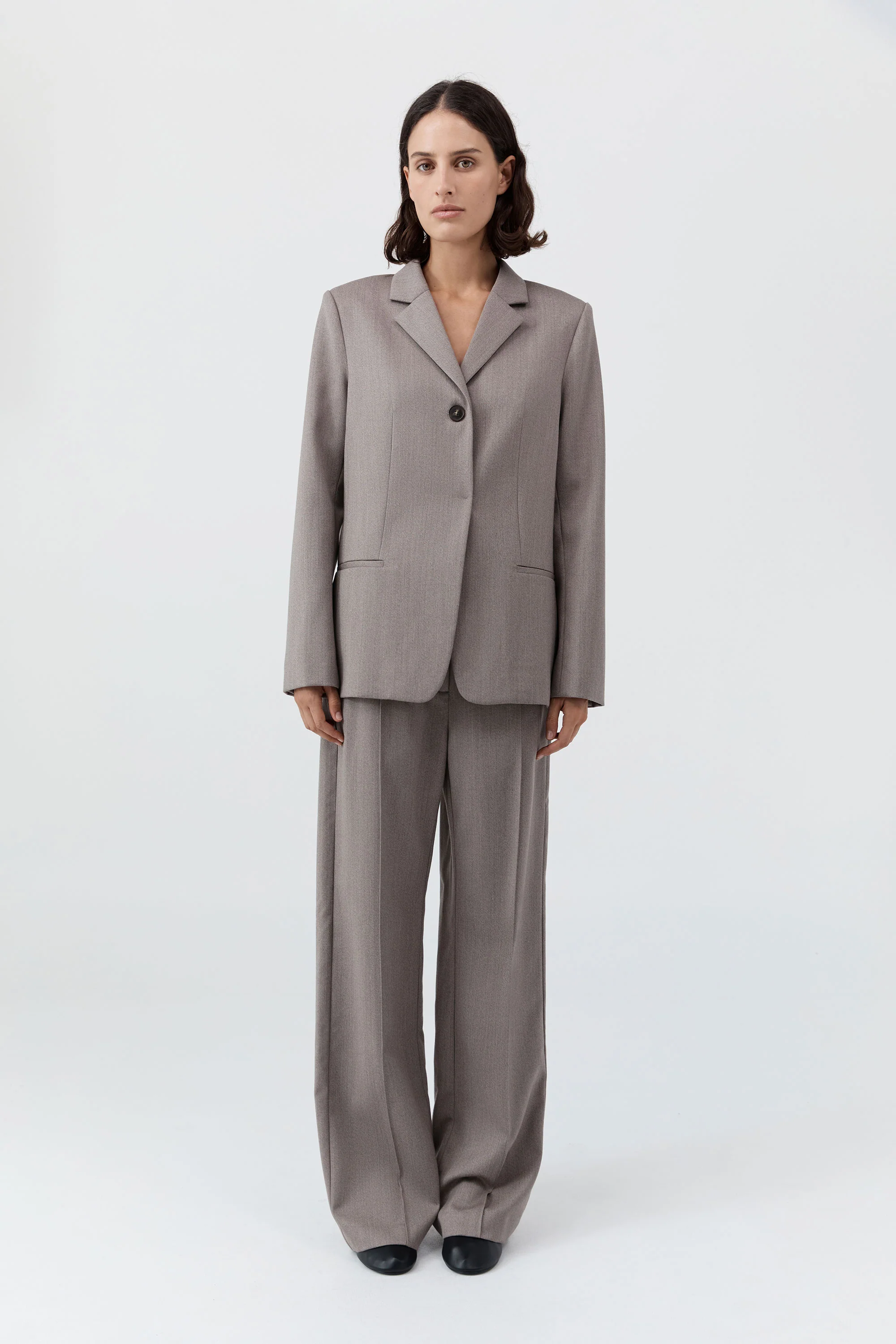 90s Wool Blazer - Doe