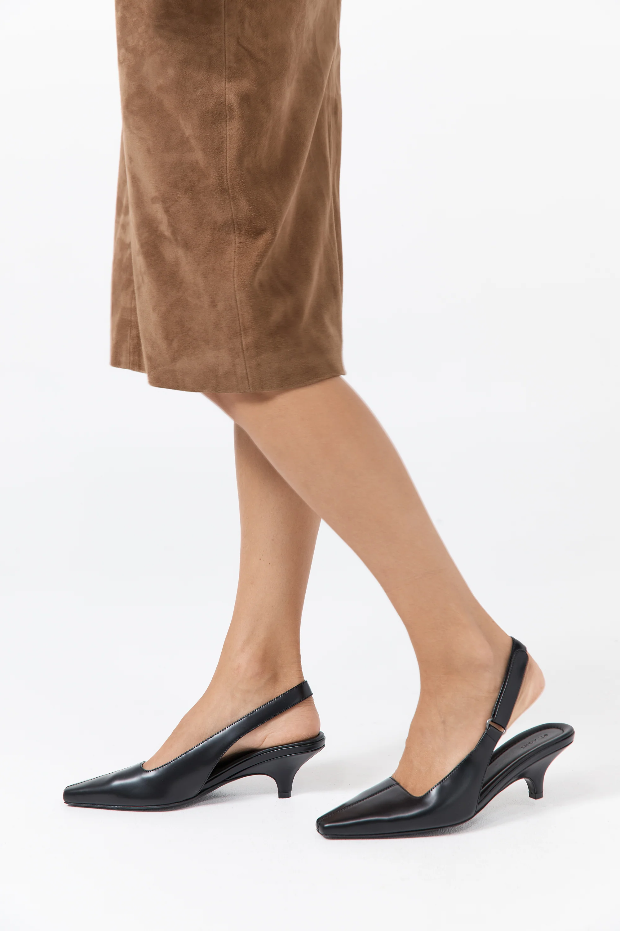 Utility Sling Back Heel - Black