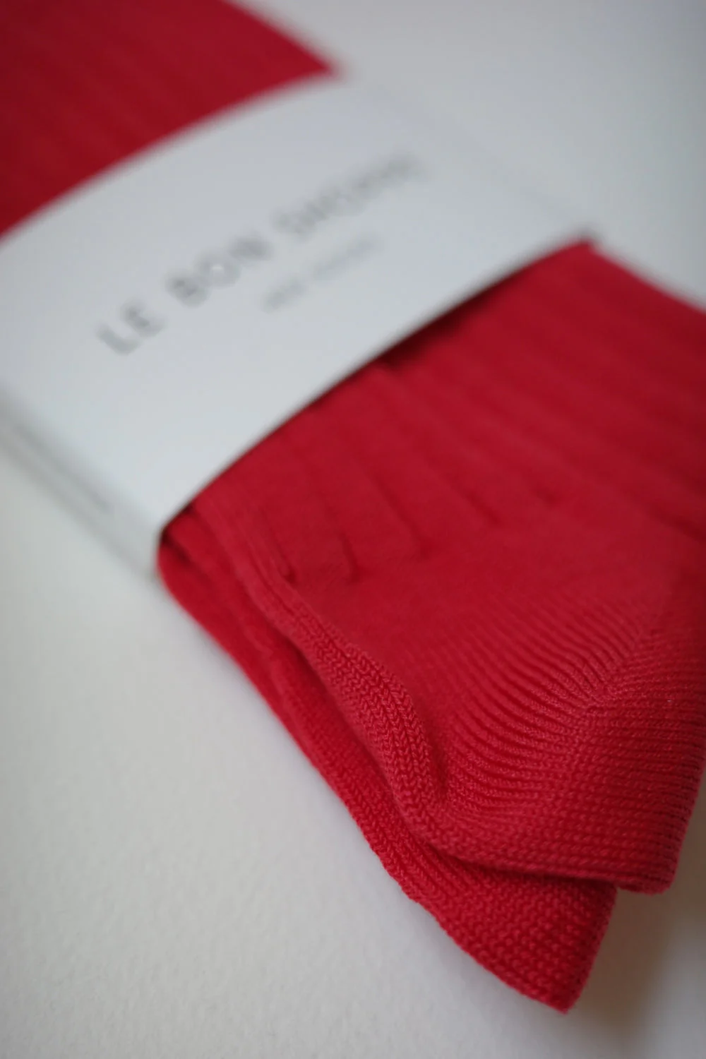 Her Socks by Le Bon Shoppe - Classic Red