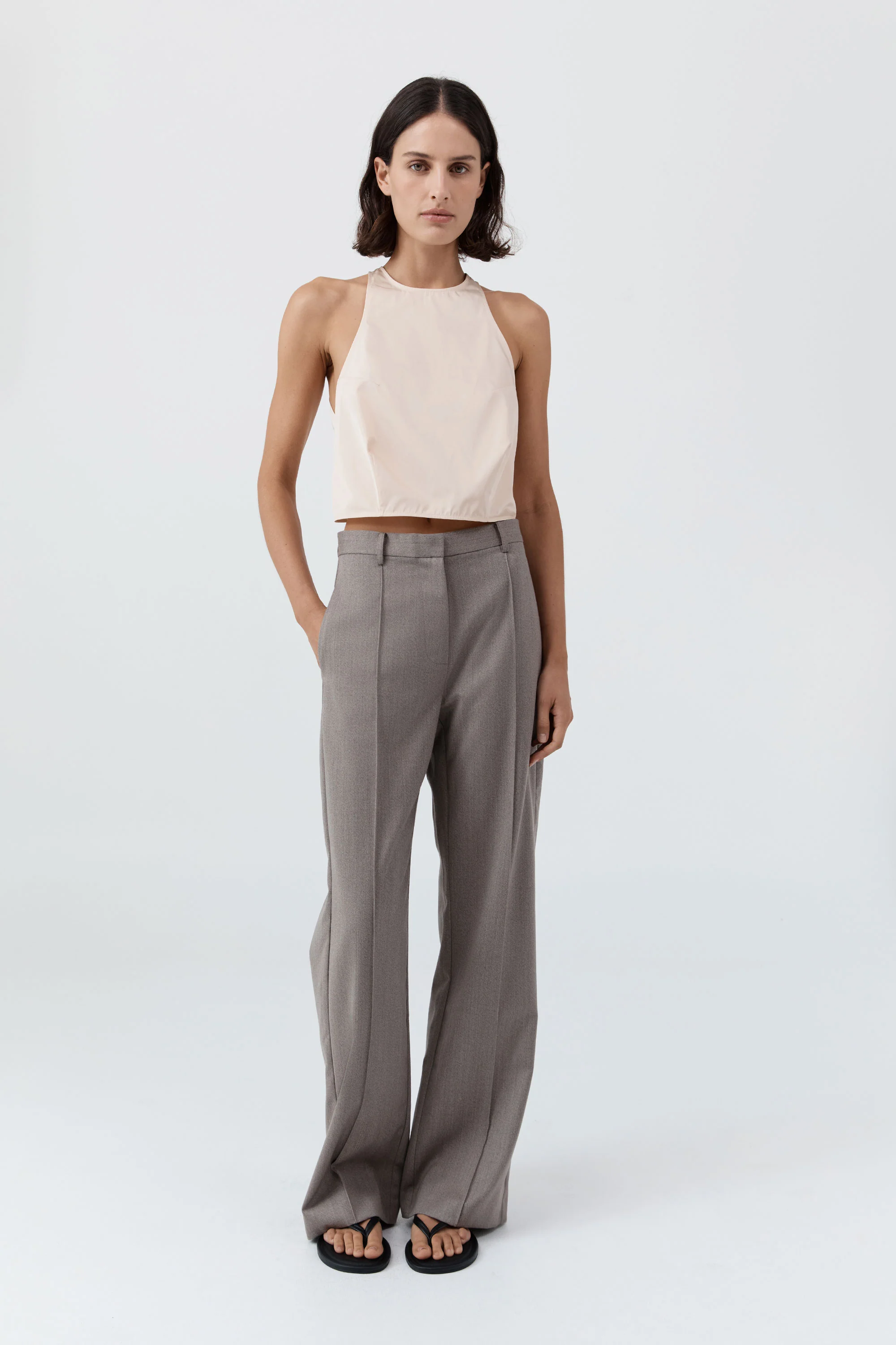 Oupa Pintuck Pants - Doe