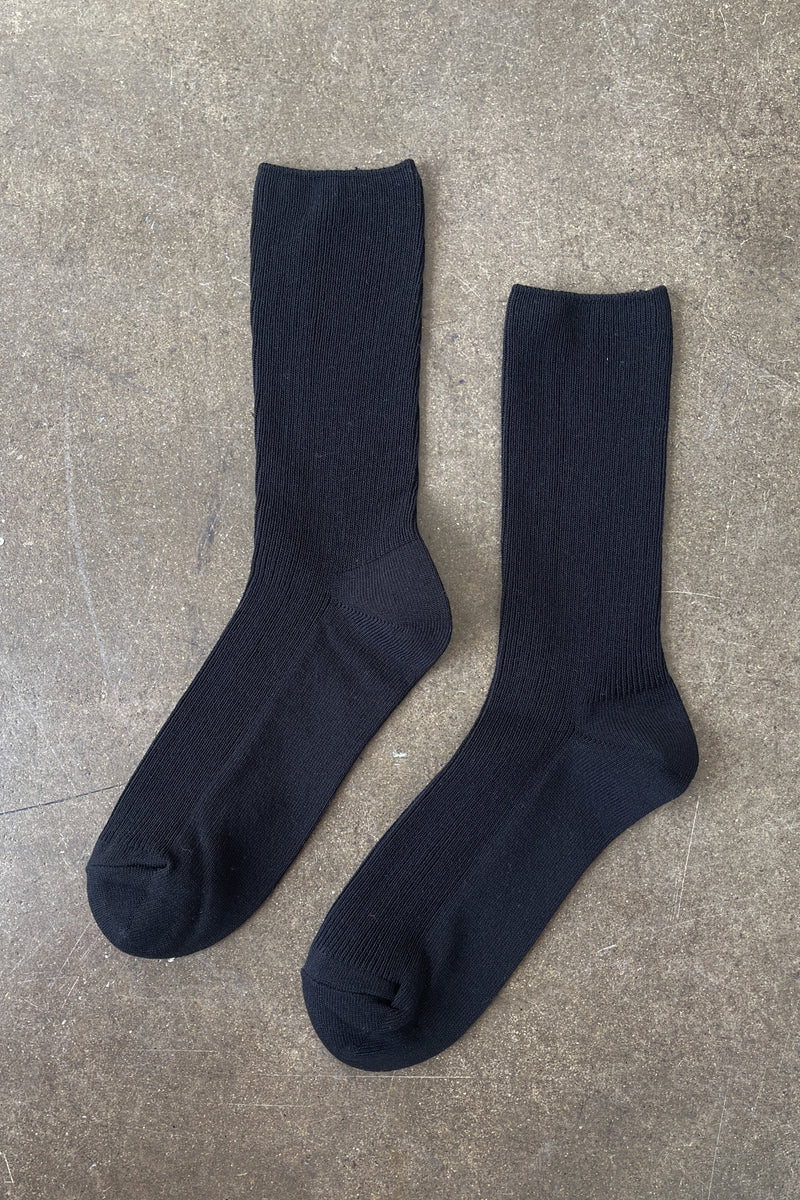 Crisp Step Socks by Le Bon Shoppe - Black