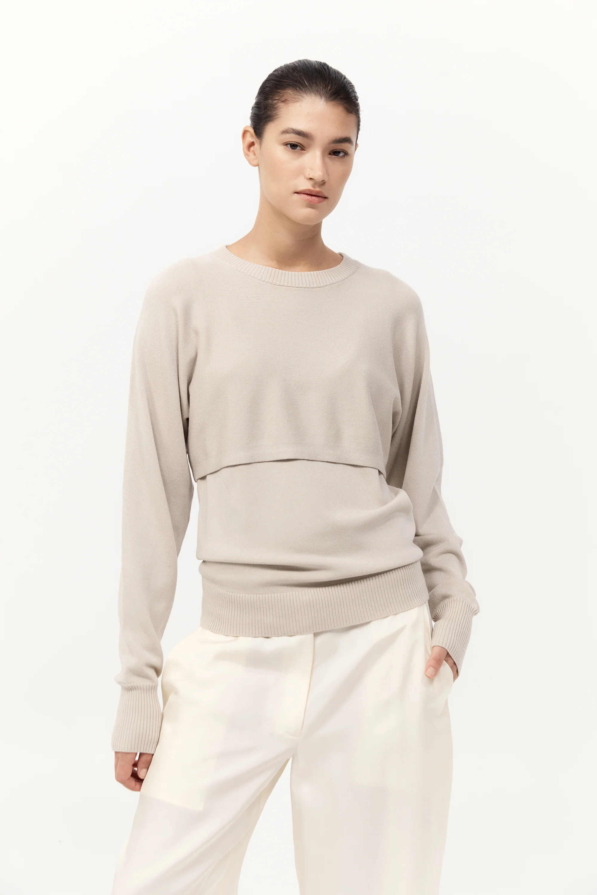 Two Piece Jumper - Pelican