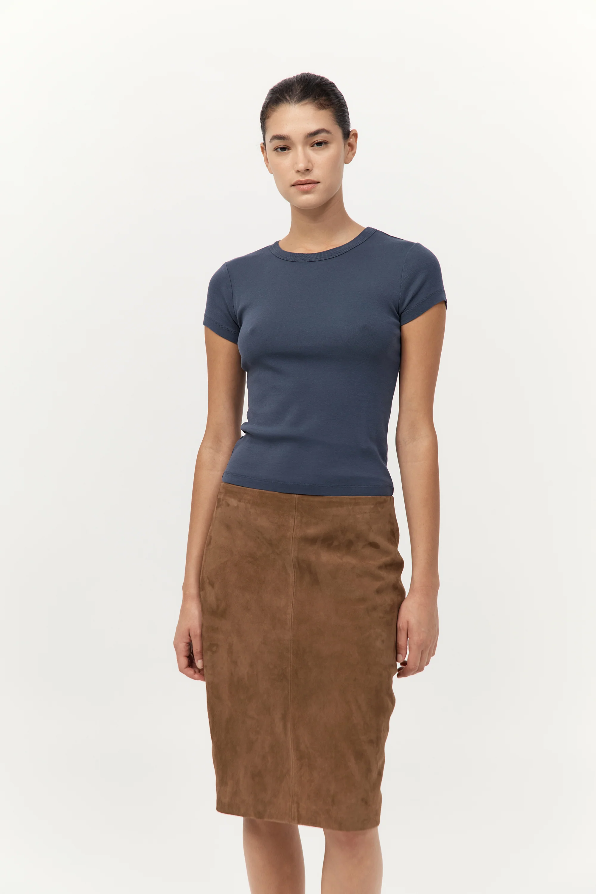 Organic Cotton Baby Tee - Storm