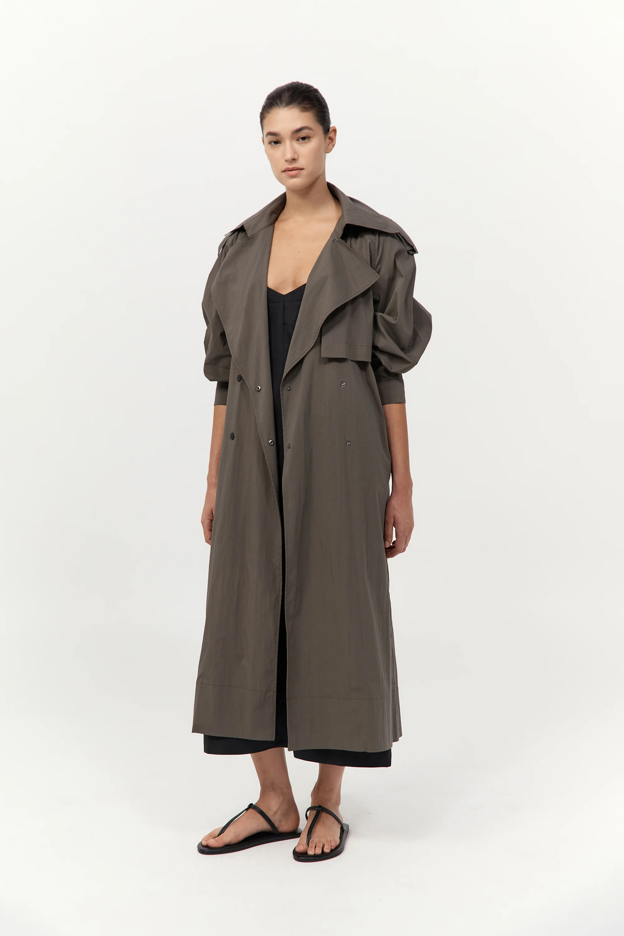 Relaxed Trench - Khaki