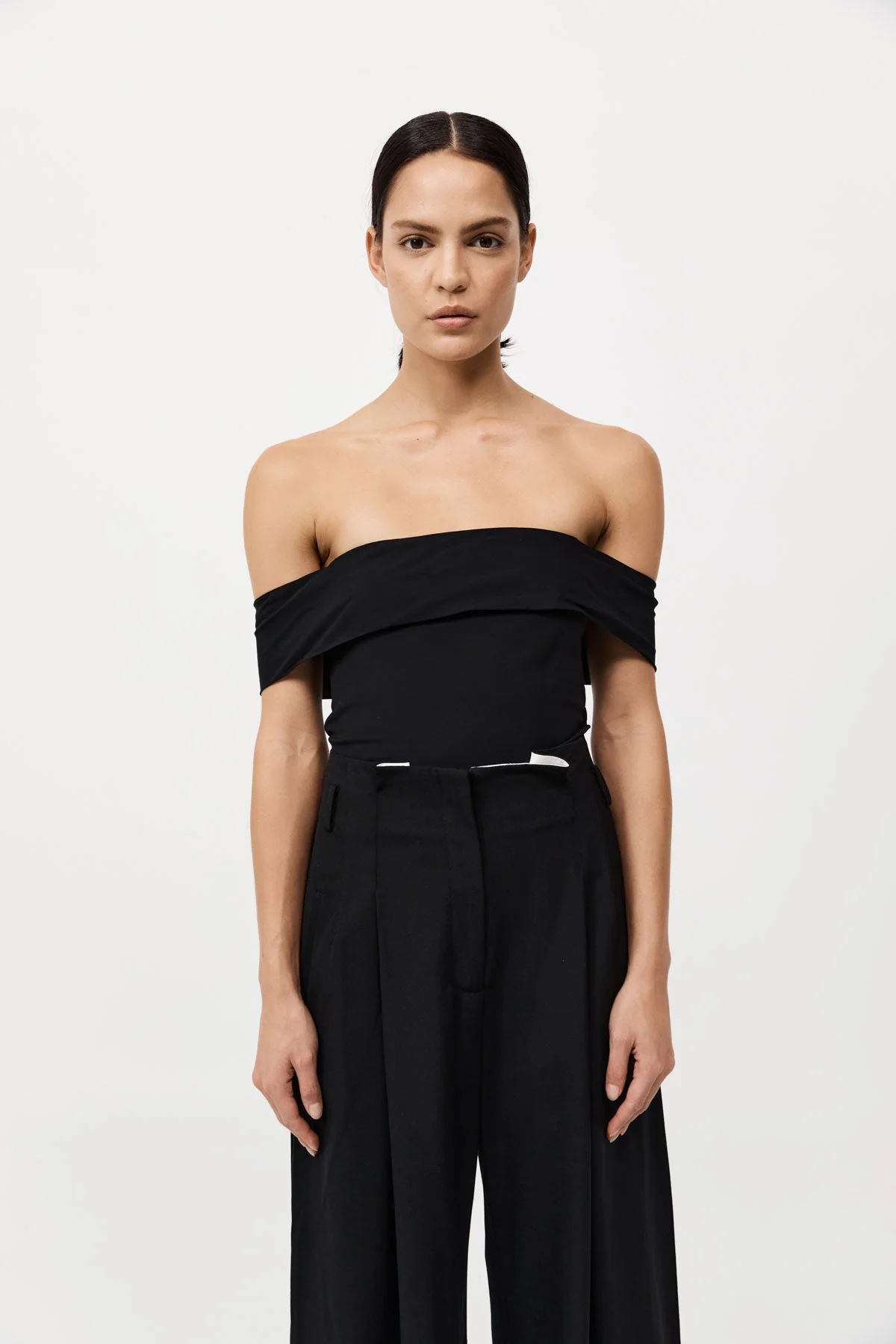 Off Shoulder Top - Black