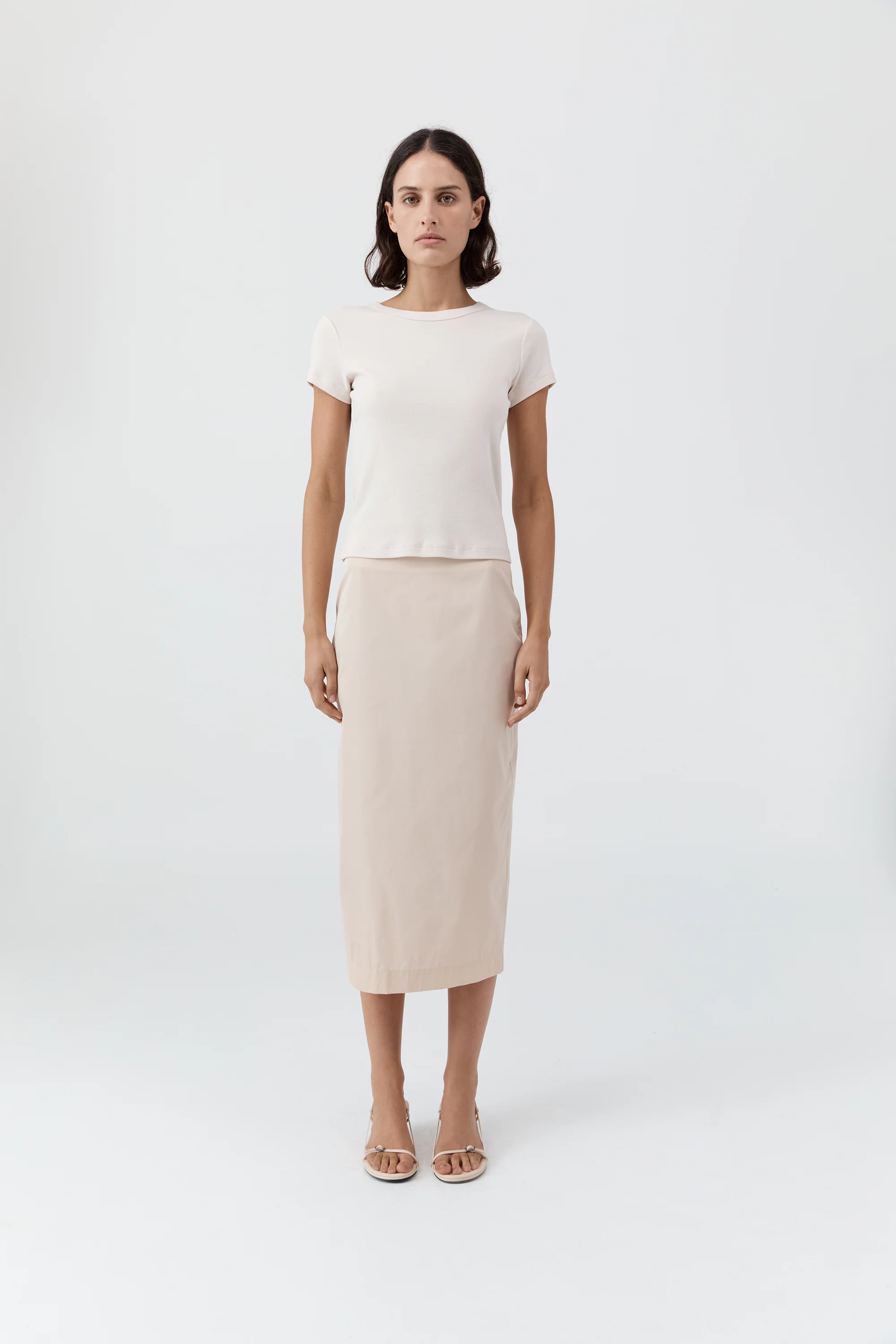 Organic Cotton Baby Tee - Shell Pink