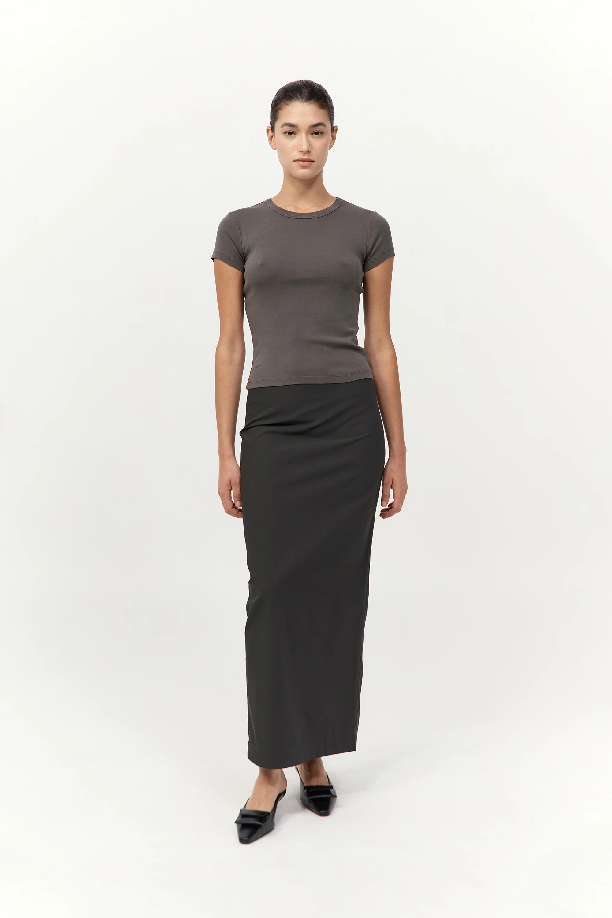 Organic Cotton Baby Tee - Khaki