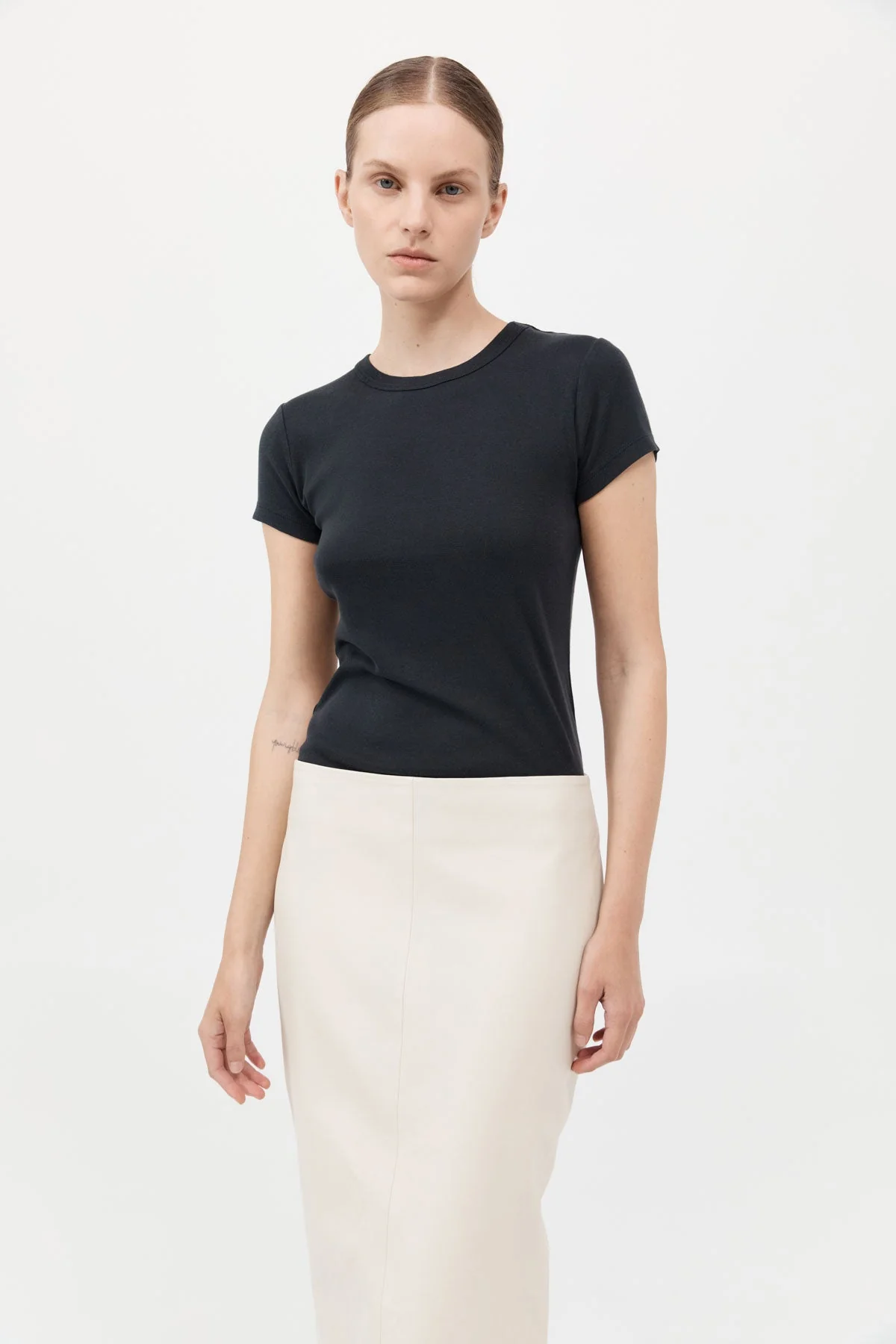 Organic Cotton Baby Tee - Black