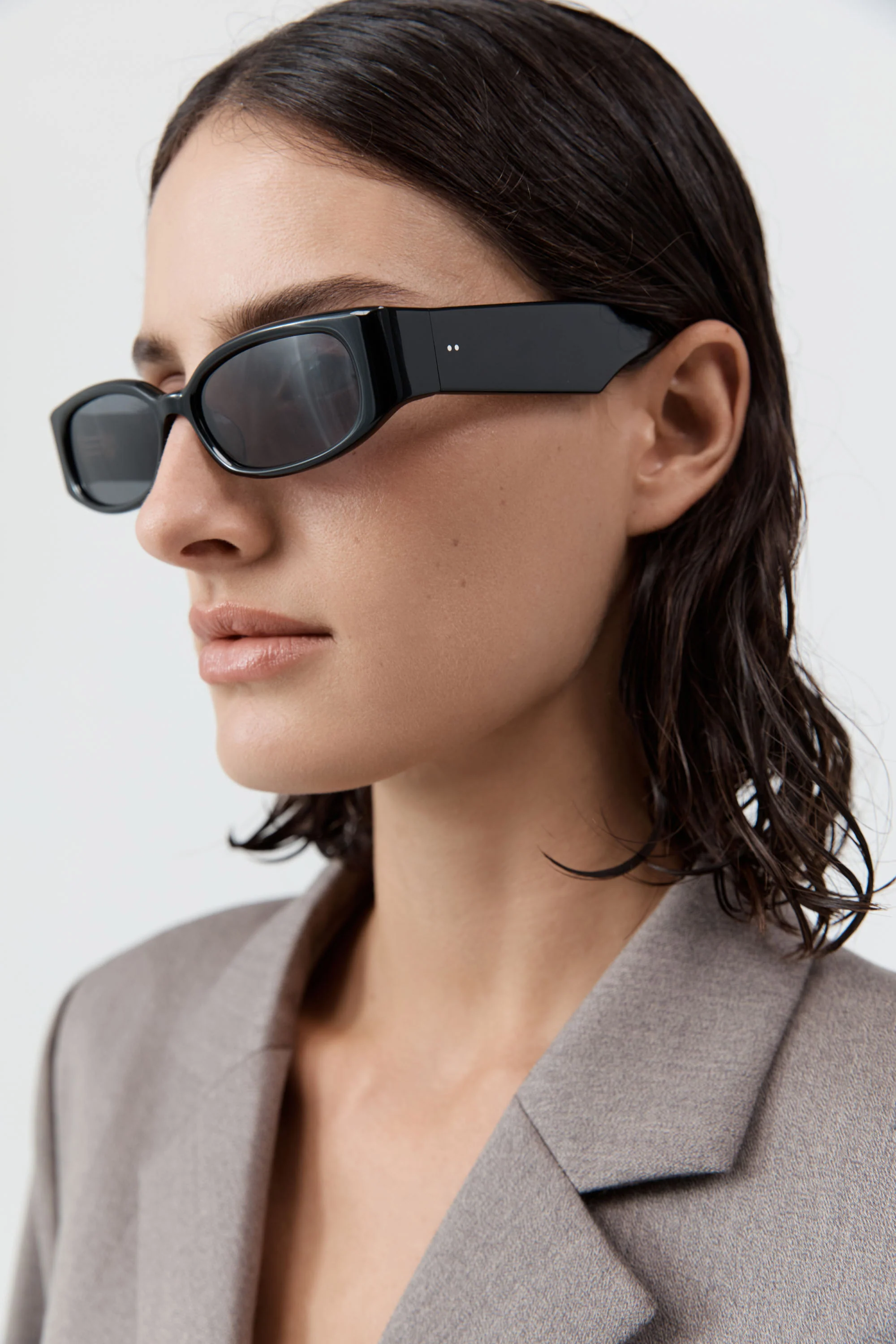 Clasico Sunglasses - Black/Grey