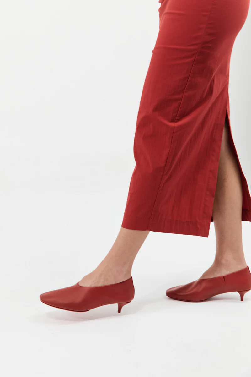 Soft Glove Heel - Rosso
