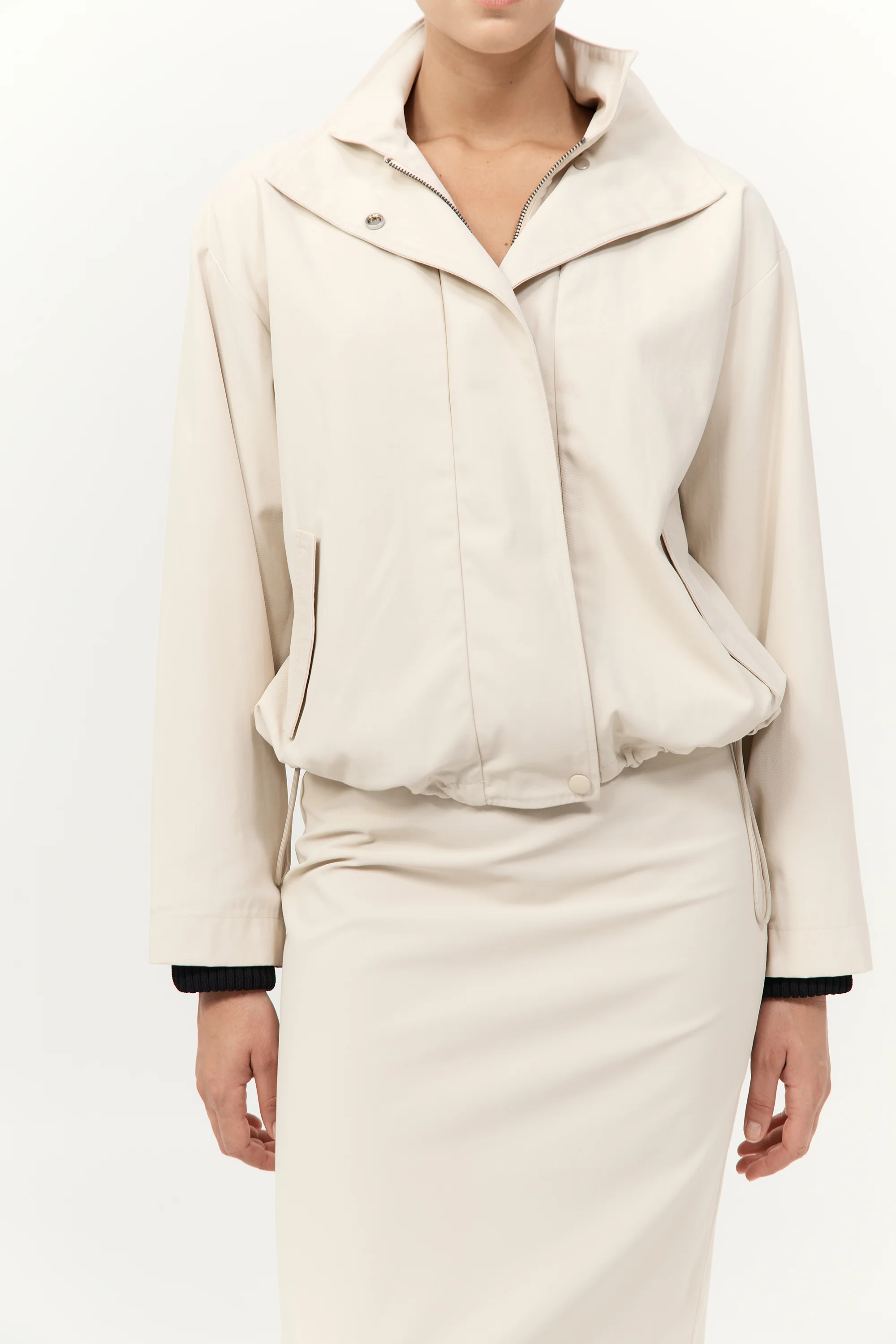 Flight Jacket - Putty