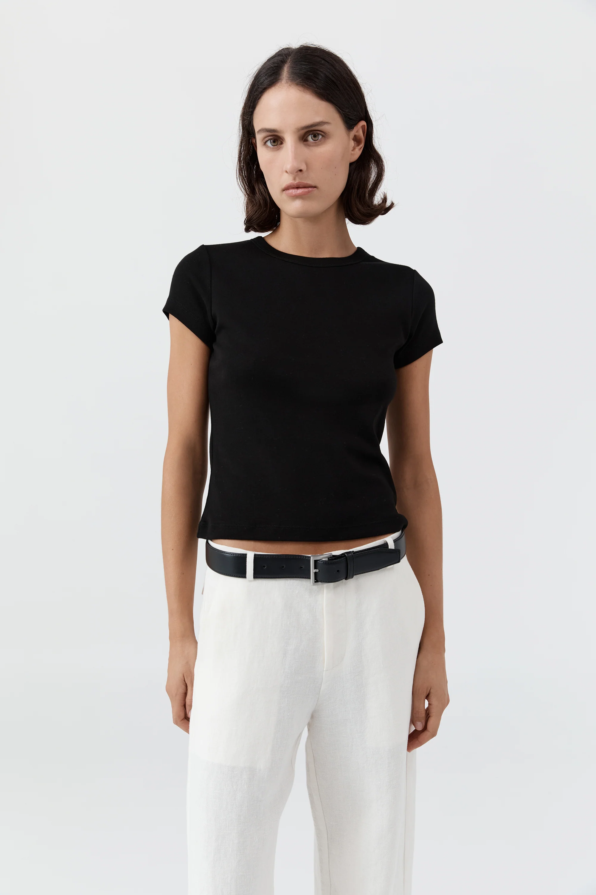 Organic Cotton Baby Tee - Jet Black