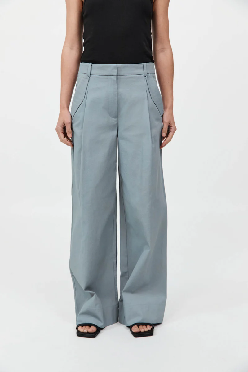 Utility Pleat Pants - Glacier