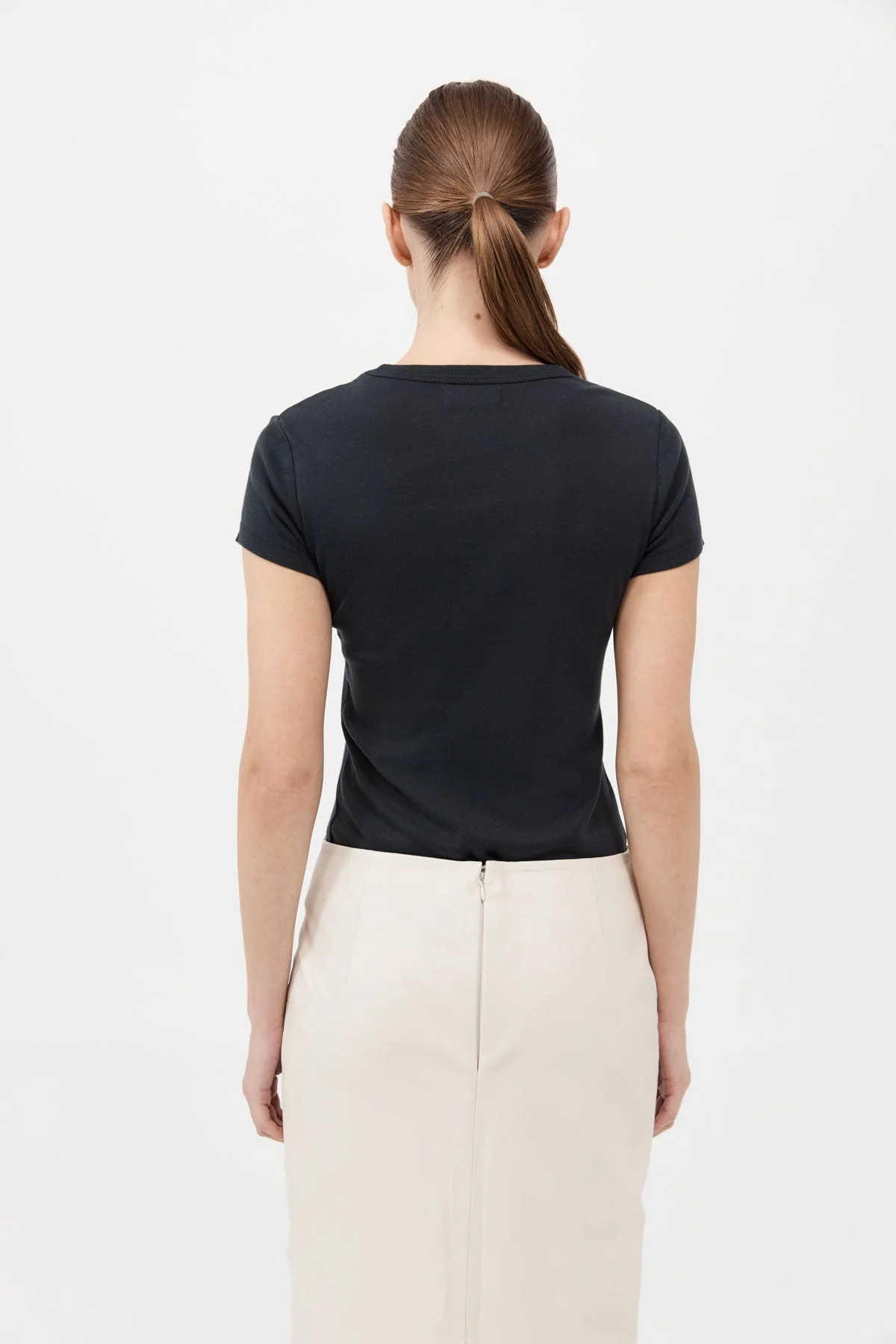 Organic Cotton Baby Tee - Black