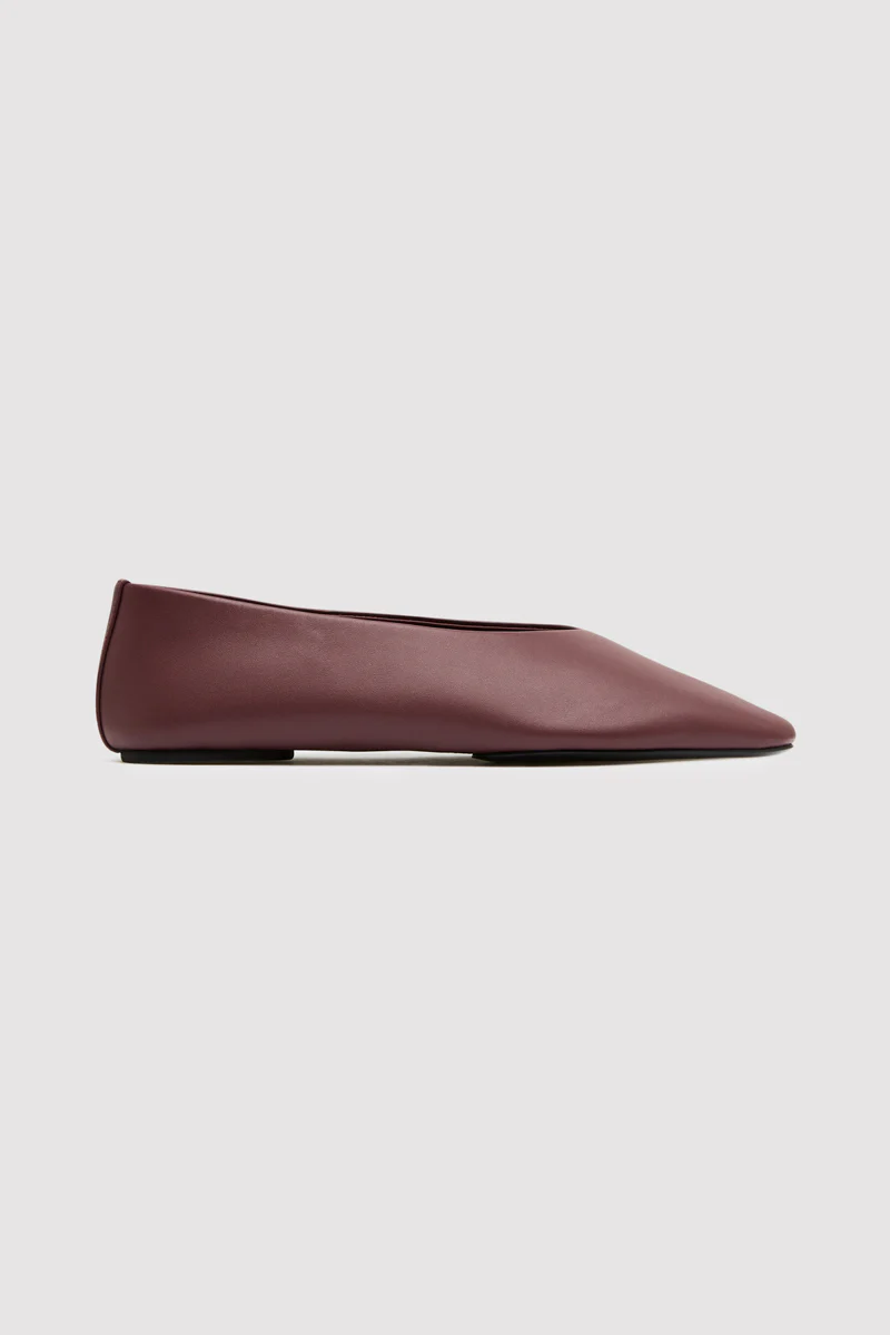 Soft Glove Ballet Flat - Plum