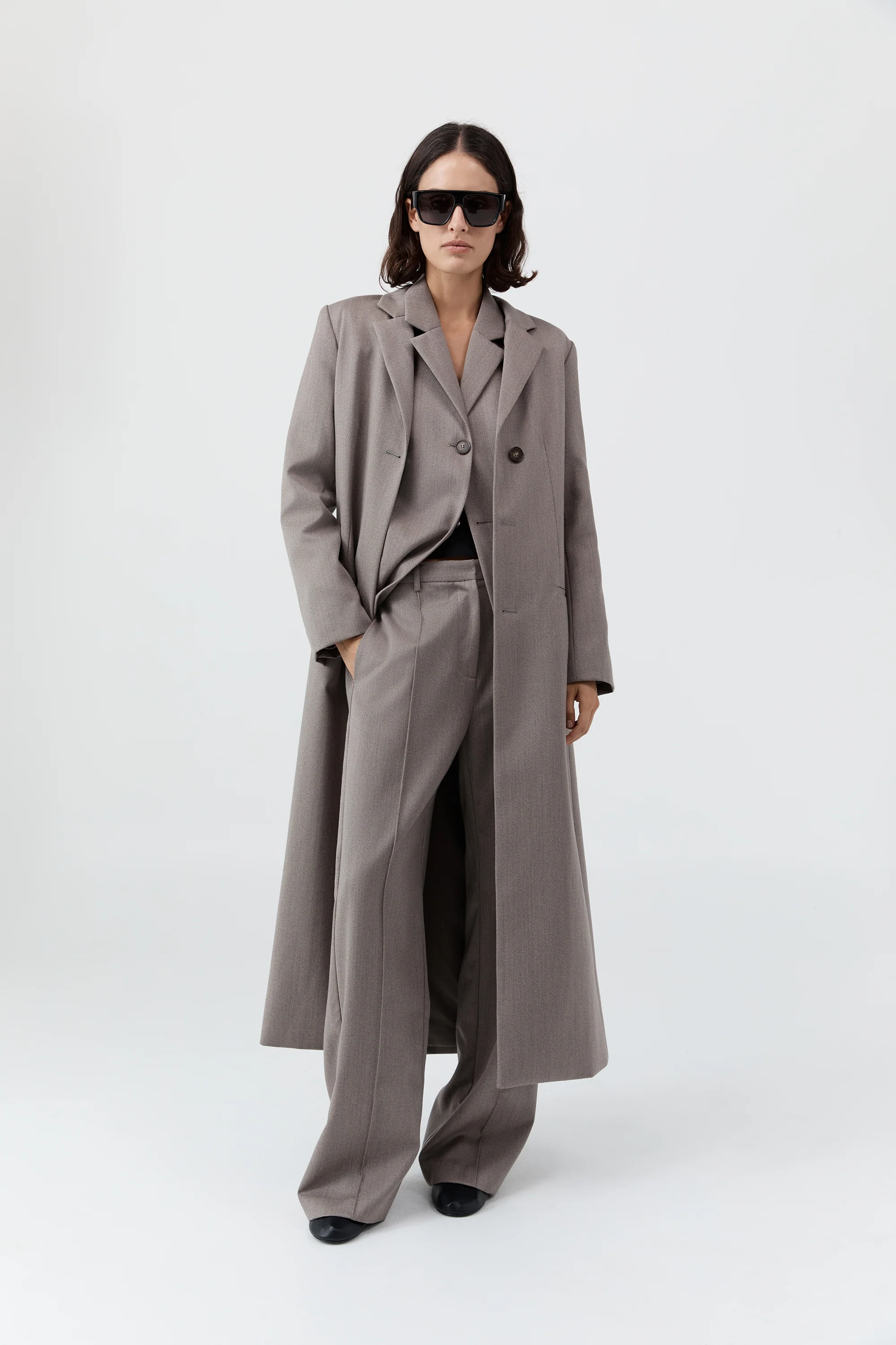 Oupa Tailored Coat - Doe