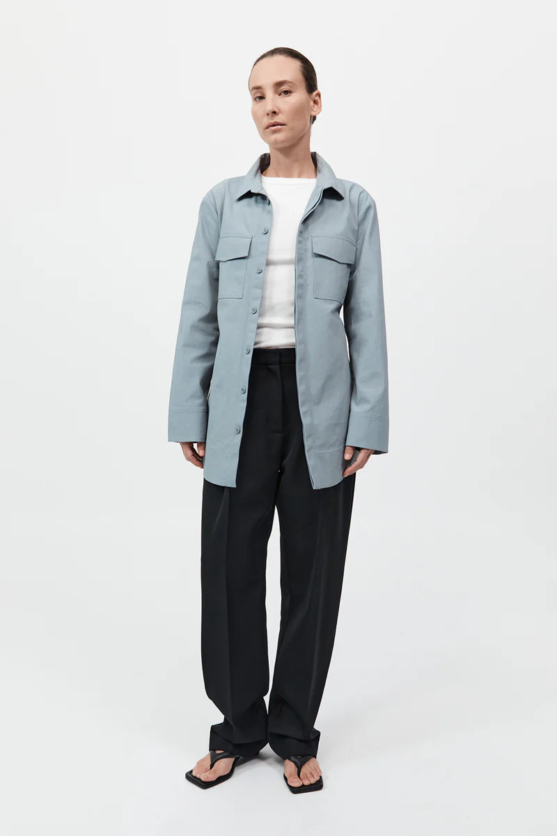 Utility Shirt Jacket - Glacier