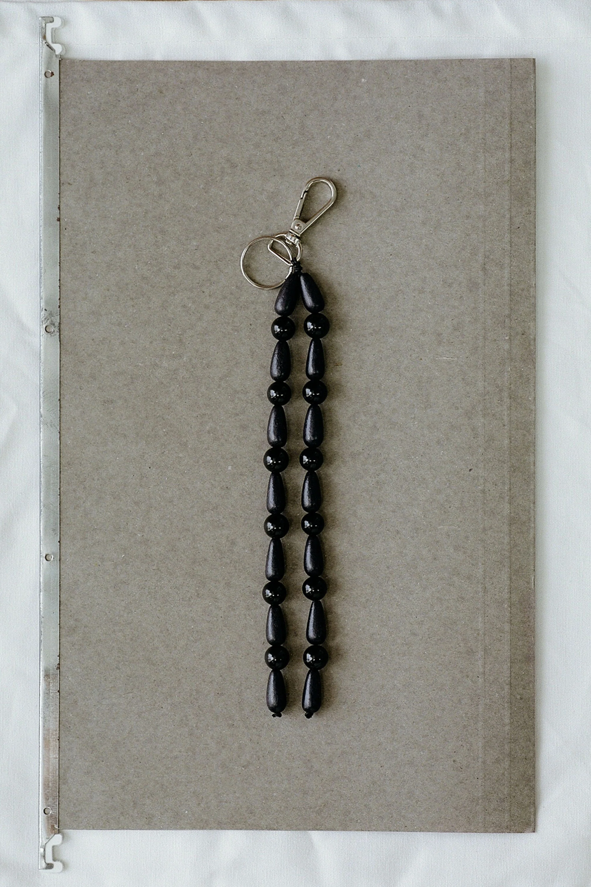 St. Agni x Vermeer Brooklyn Keychain - Black