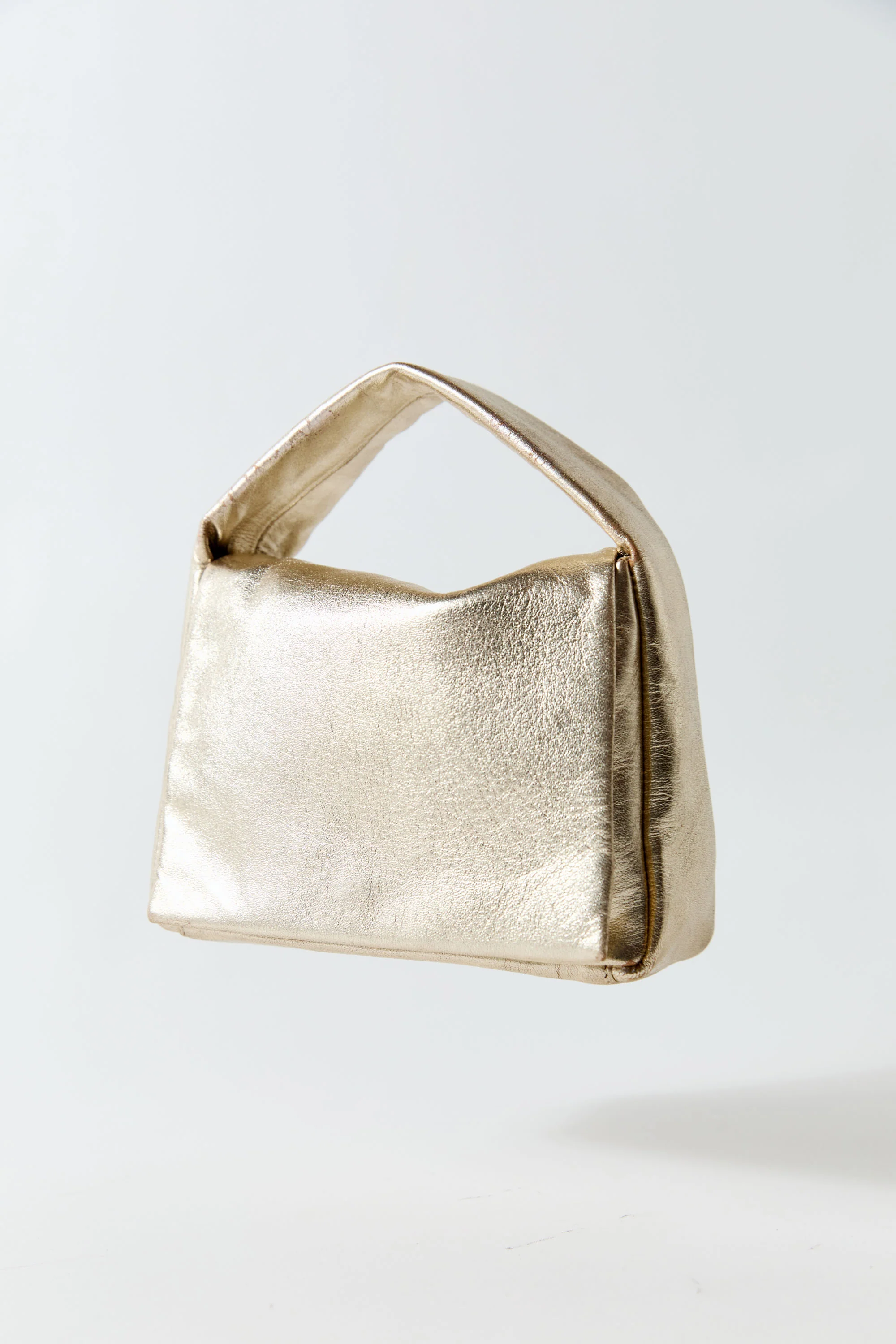 Petit Soft Satchel - Soft Gold