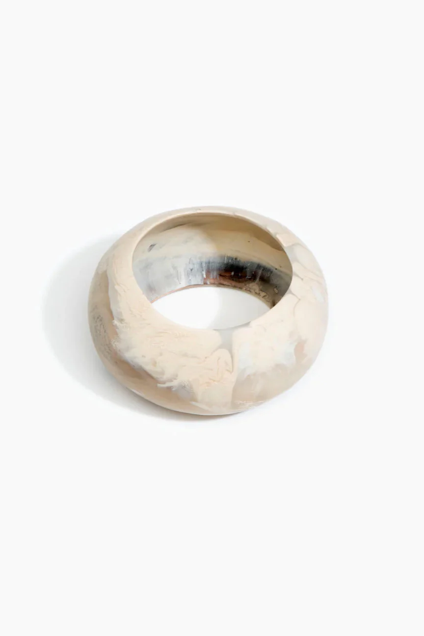 Boulder Bangle by Dinosaur Designs - Sandy