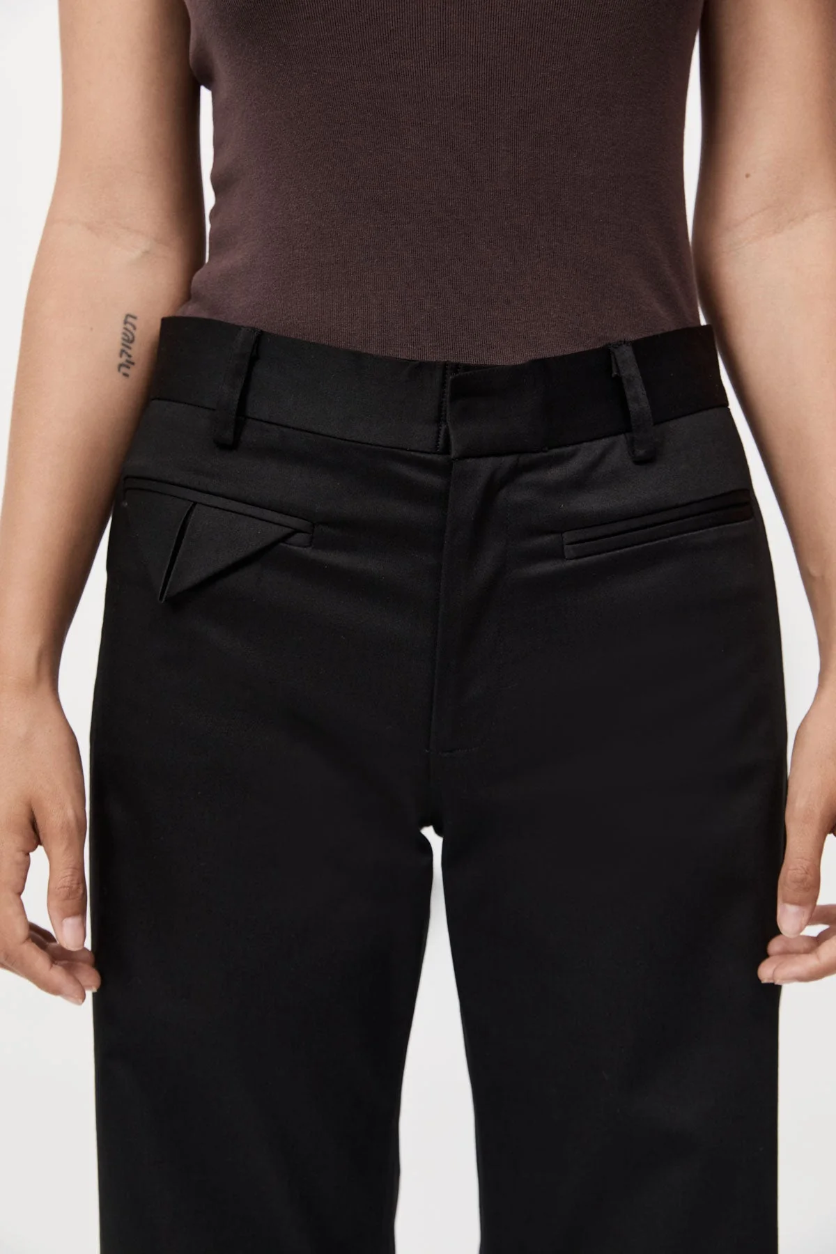Origami Pocket Trousers - Black