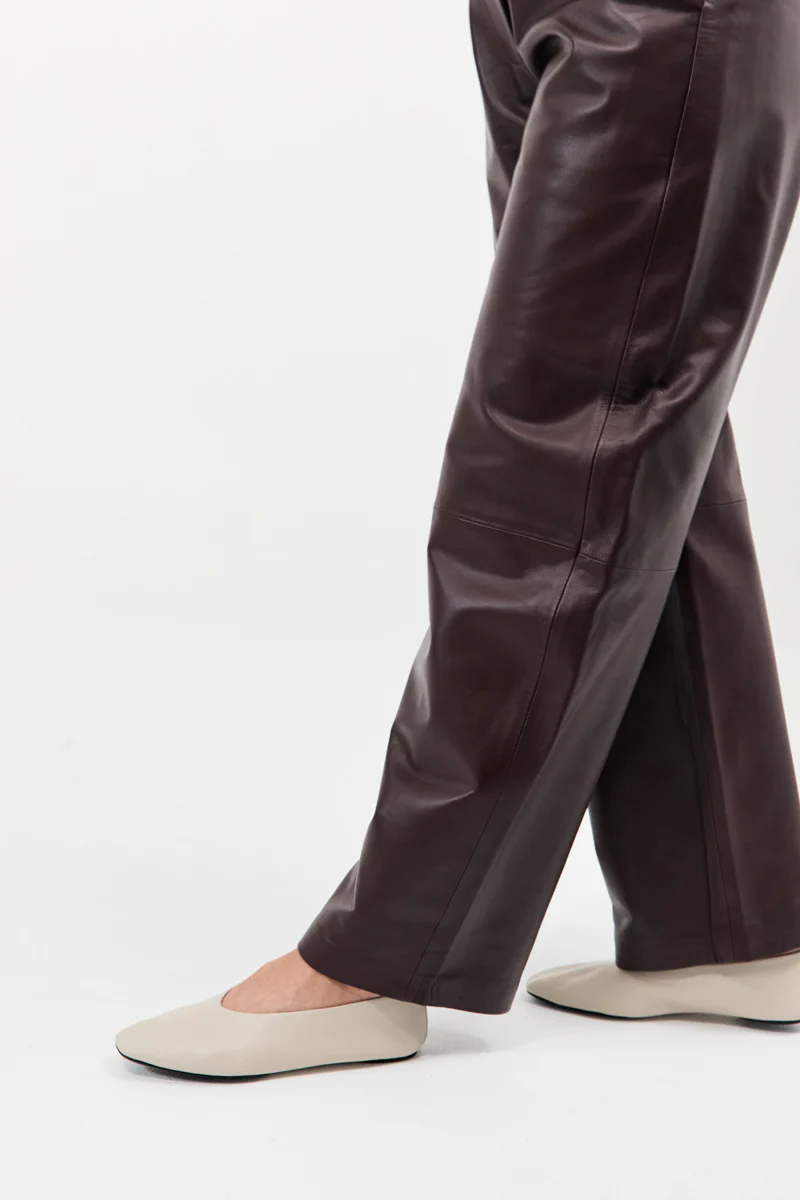 Soft Glove Ballet Flat - Creme