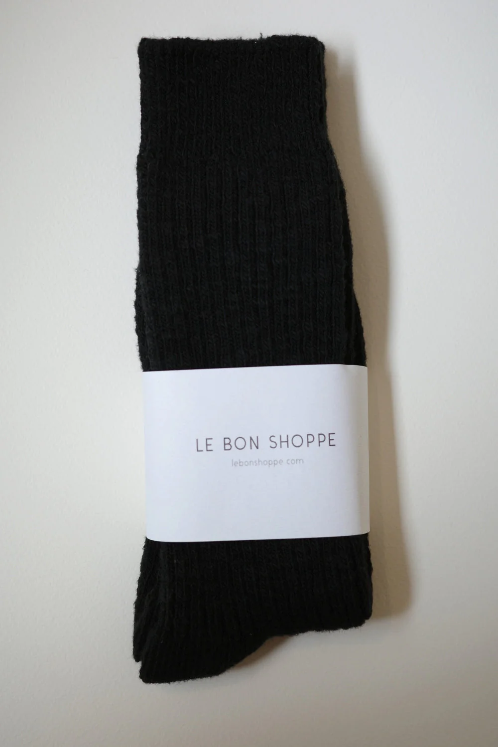 Cottage Socks by Le Bon Shoppe - Black