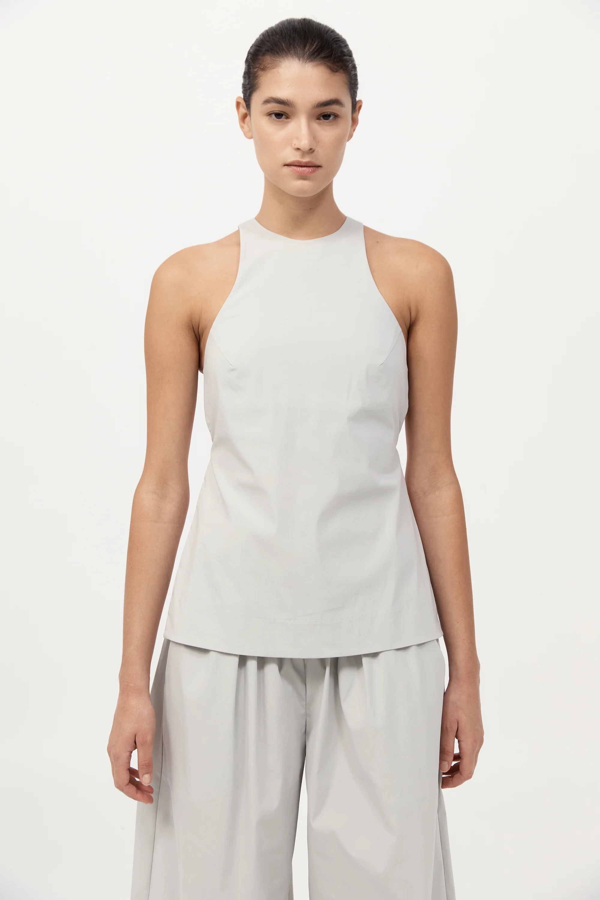 Racerback Top - Silver